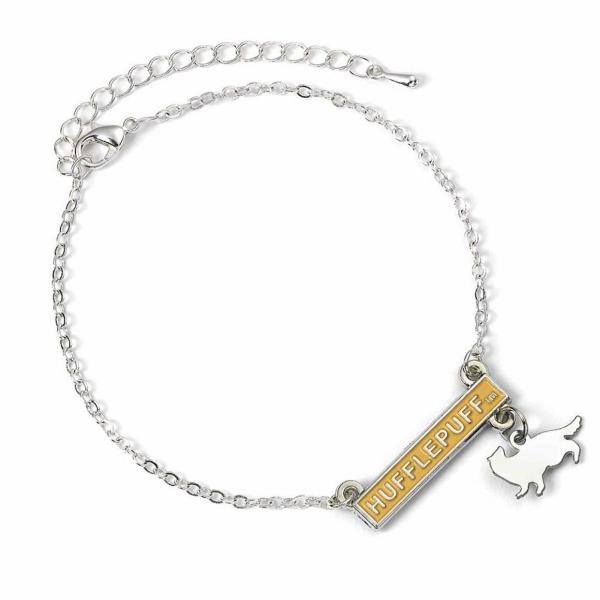 Jewellery & Watches | Harry Potter Silver Plated Bar Bracelet Hufflepuff Jewellery & Watches Jewellery & Watches