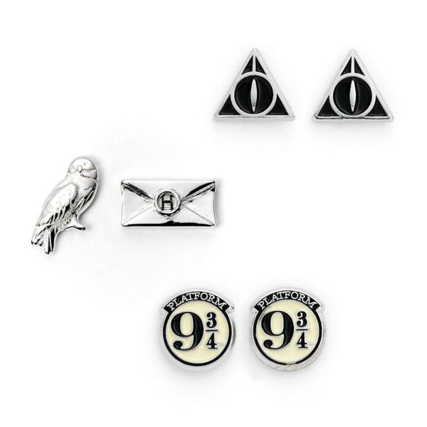 Jewellery & Watches | Harry Potter Silver Plated Earring Set CL Jewellery & Watches Jewellery & Watches