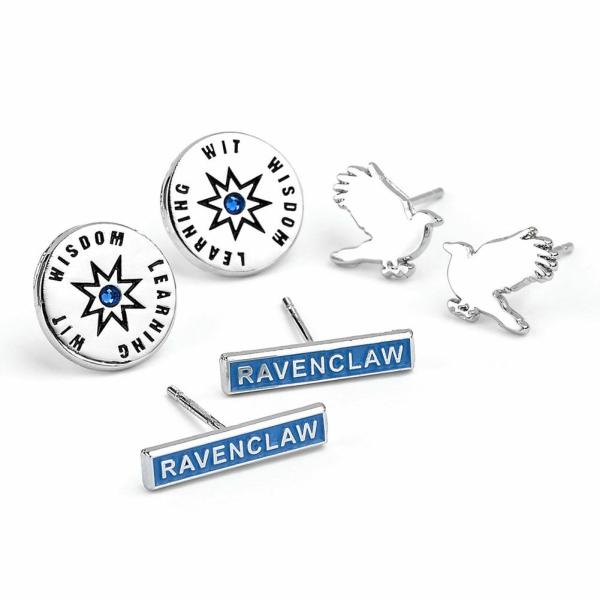 Jewellery & Watches | Harry Potter Silver Plated Earring Set Ravenclaw Jewellery & Watches Jewellery & Watches