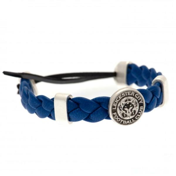 Jewellery & Watches | Leicester City FC PU Slider Bracelet Jewellery & Watches Jewellery & Watches