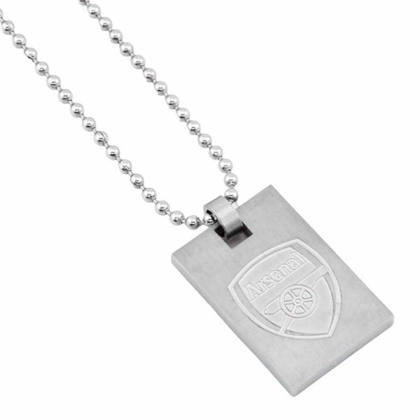 Jewellery & Watches | Official Arsenal FC Dog Tag Chain Jewellery & Watches Jewellery & Watches