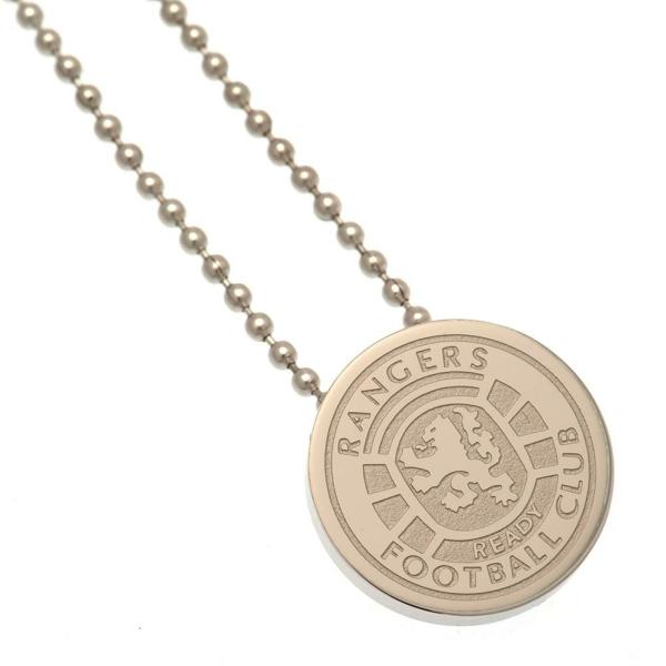 Jewellery & Watches | Rangers FC Stainless Steel Pendant & Chain Jewellery & Watches Jewellery & Watches