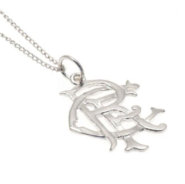 Jewellery & Watches | Rangers FC Sterling Silver Pendant & Chain Medium Jewellery & Watches Jewellery & Watches