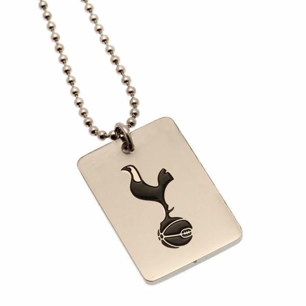 Jewellery & Watches | Tottenham Hotspur FC Enamel Crest Dog Tag & Chain Jewellery & Watches Jewellery & Watches