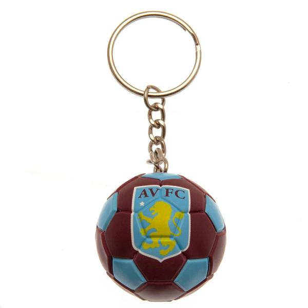 Keyrings & Keys | Aston Villa FC Football Keyring Keyrings & Keys Keyrings & Keys