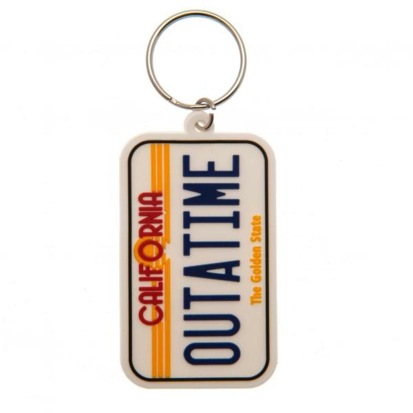 Keyrings & Keys | Back To The Future PVC Keyring License Plate Keyrings & Keys Keyrings & Keys