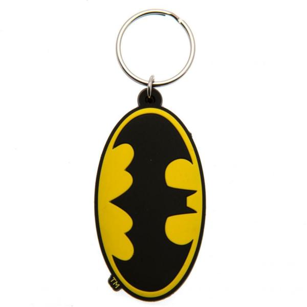 Keyrings & Keys | Batman PVC Keyring Logo Keyrings & Keys Keyrings & Keys