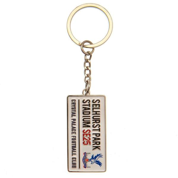 Keyrings & Keys | Crystal Palace FC Embossed Street Sign Keyring Keyrings & Keys Keyrings & Keys