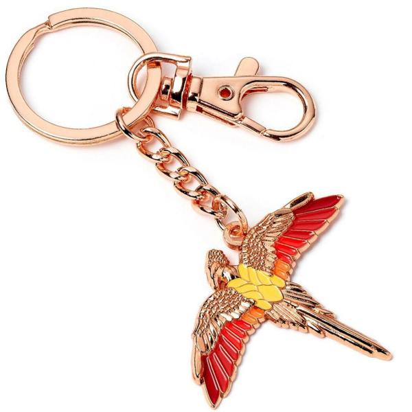 Keyrings & Keys | Harry Potter Charm Keyring Fawkes Keyrings & Keys Keyrings & Keys