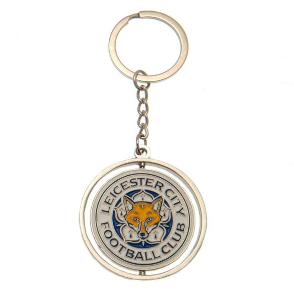 Keyrings & Keys | Leicester City FC Spinner Keyring Keyrings & Keys Keyrings & Keys