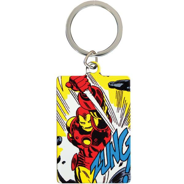 Keyrings & Keys | Marvel Comics Metal Keyring Iron Man Keyrings & Keys Keyrings & Keys