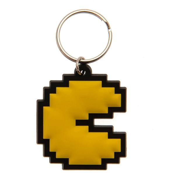 Keyrings & Keys | Pac-Man PVC Keyring Pixel Keyrings & Keys Keyrings & Keys