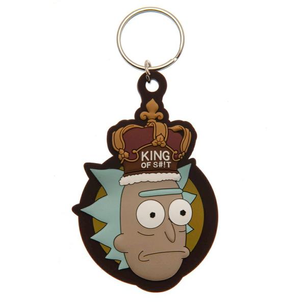 Keyrings & Keys | Rick And Morty PVC Keyring King Rick Keyrings & Keys Keyrings & Keys