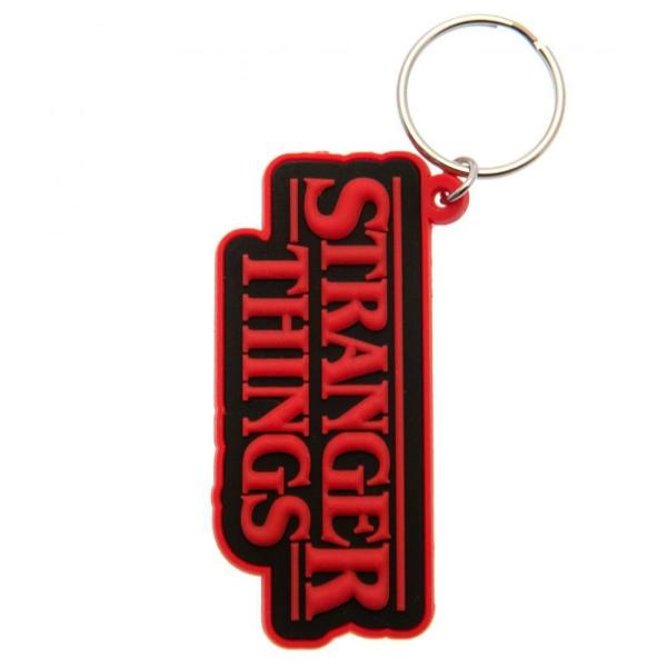 Keyrings & Keys | Stranger Things PVC Keyring Logo Keyrings & Keys Keyrings & Keys