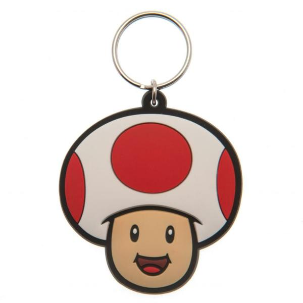 Keyrings & Keys | Super Mario PVC Keyring Toad Keyrings & Keys Keyrings & Keys