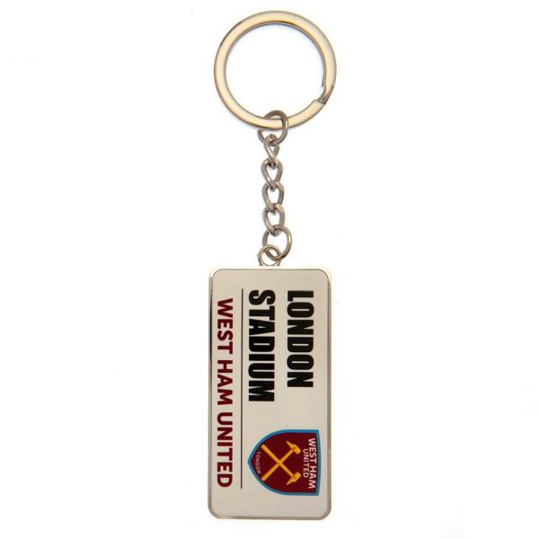 Keyrings & Keys | West Ham United FC Street Sign Keyring Keyrings & Keys Keyrings & Keys