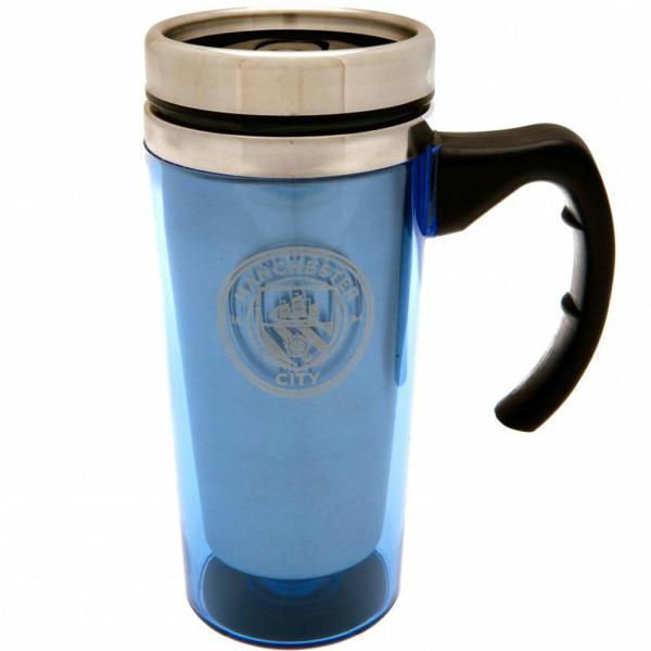 Luggage | Manchester City FC Handled Travel Mug Luggage Luggage