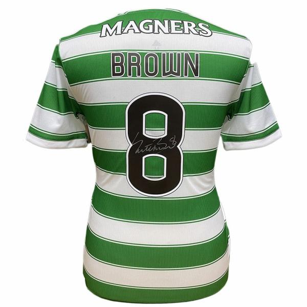 Signed Memorabilia | Celtic FC Brown Signed Shirt Signed Memorabilia Signed Memorabilia