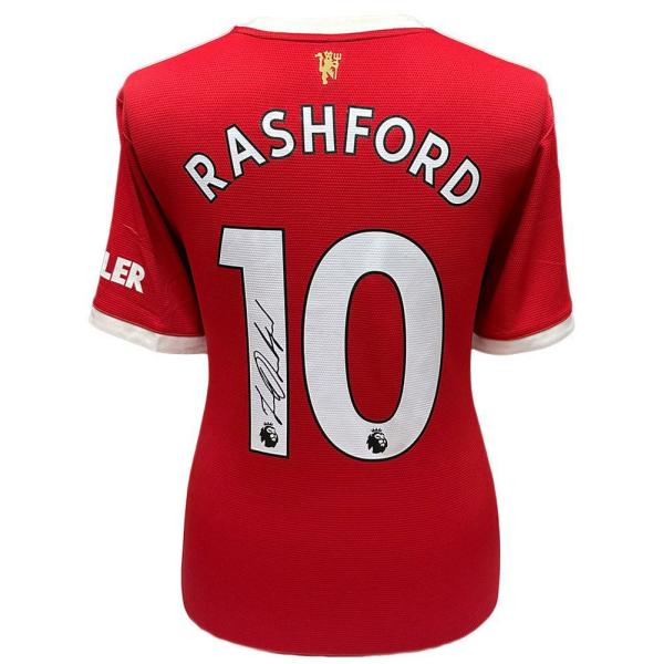 Signed Memorabilia | Manchester United FC Marcus Rashford Signed Shirt Signed Memorabilia Signed Memorabilia