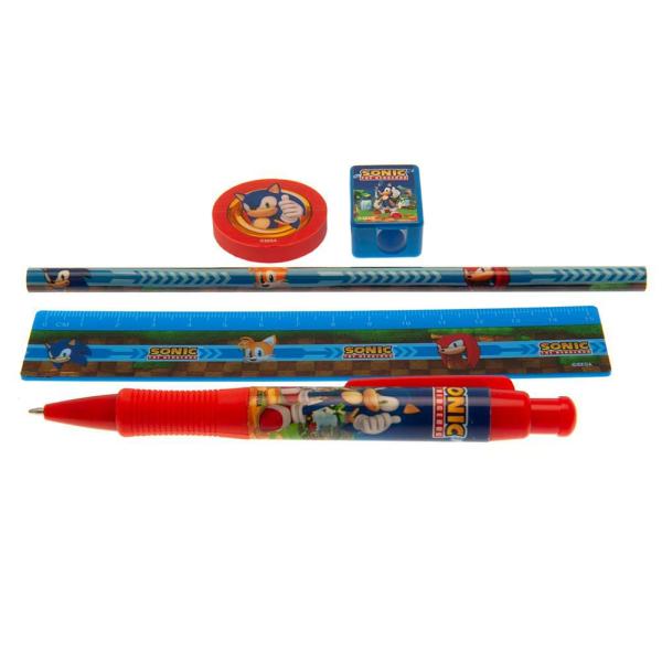 Stationery | Sonic the Hedgehog 5pc Stationery Set Soccer Collection Stationery