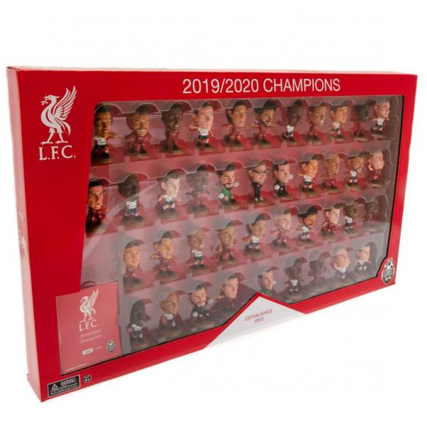 Toys & Games | Liverpool FC SoccerStarz League Champions 41 Player Team Pack Soccer Collection Toys & Games