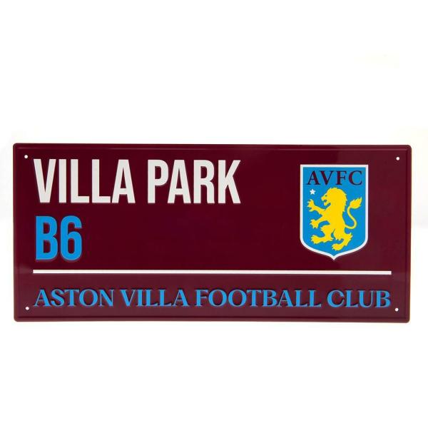 Wall Art | Aston Villa FC Street Sign Soccer Collection Wall Art