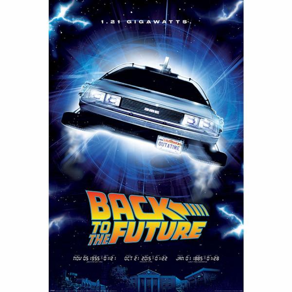 Wall Art | Back To The Future Poster 1.21 Gigawatts 203 Soccer Collection Wall Art