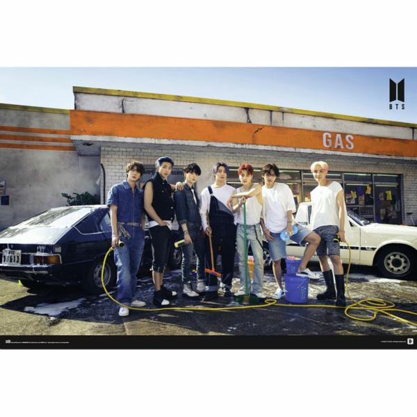 Wall Art | BTS Poster Gas Station 136 Soccer Collection Wall Art