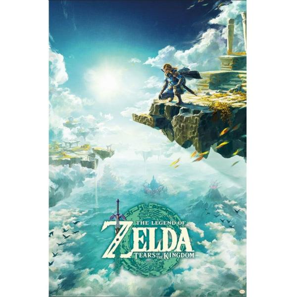 Wall Art | Discover Hyrule Skies with The Legend of Zelda Poster Soccer Collection Wall Art