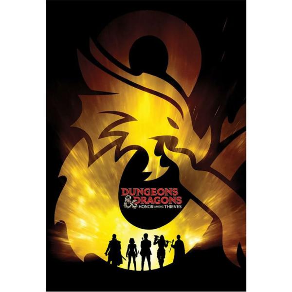 Wall Art | Dungeons & Dragons Poster Soccer Collection Wall Art