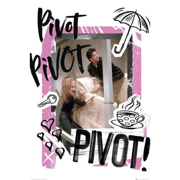 Wall Art | Friends Poster Pivot 223 Soccer Collection Wall Art