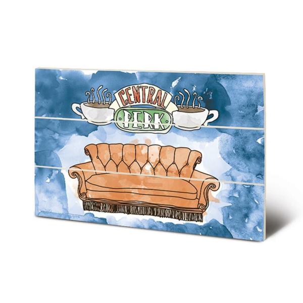 Wall Art | Friends Wood Print Central Perk Soccer Collection Wall Art