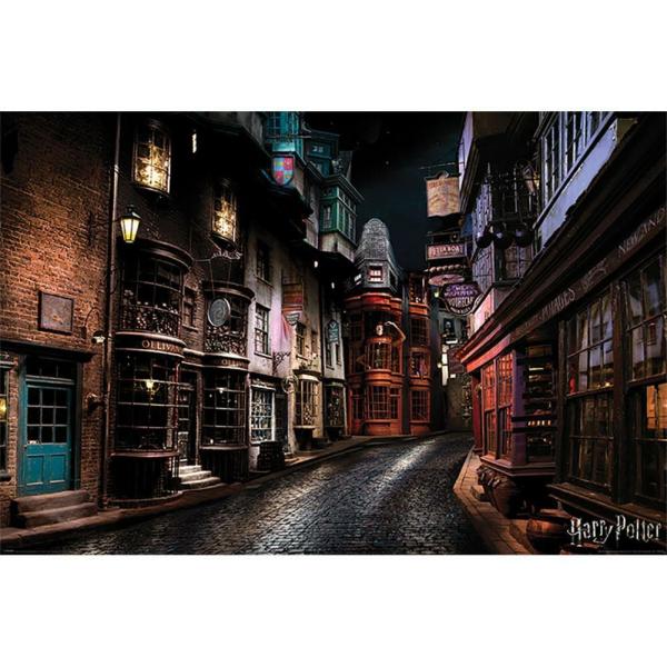 Wall Art | Harry Potter Poster Diagon Alley 247 Soccer Collection Wall Art