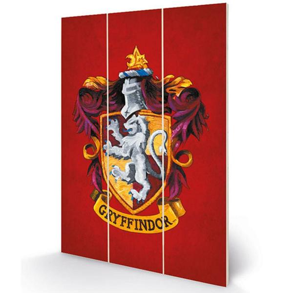 Wall Art | Harry Potter Wood Print Gryffindor Soccer Collection Wall Art