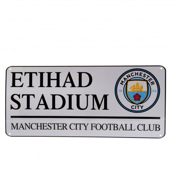 Wall Art | Manchester City FC Street Sign Soccer Collection Wall Art