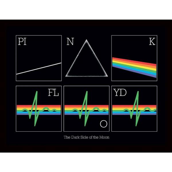 Wall Art | Pink Floyd Picture Heartbeat 16″ x 12″ Soccer Collection Wall Art