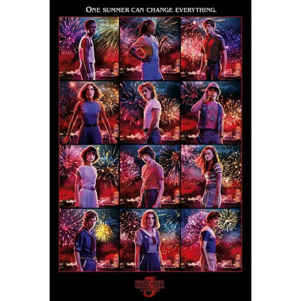 Wall Art | Stranger Things 3 Poster 130 Soccer Collection Wall Art