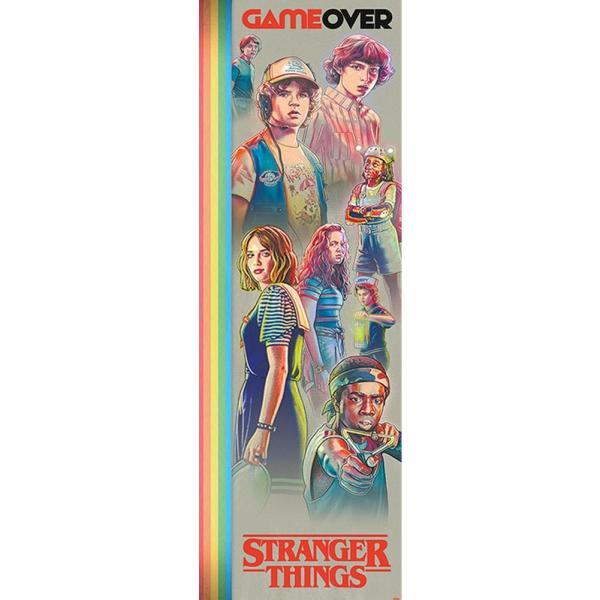 Wall Art | Stranger Things Door Poster Game Over 304 Soccer Collection Wall Art