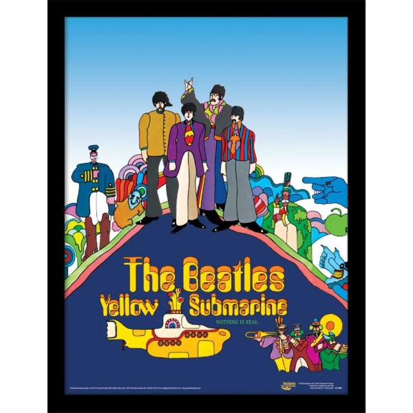 Wall Art | The Beatles Yellow Submarine Picture Soccer Collection Wall Art