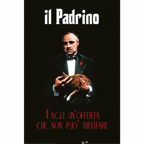 Wall Art | The Godfather Poster il Padrino 220 Soccer Collection Wall Art