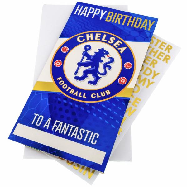 Cards & Gift Wrap | Personalized Chelsea FC Birthday Card Cards & Gift Wrap Cards & Gift Wrap