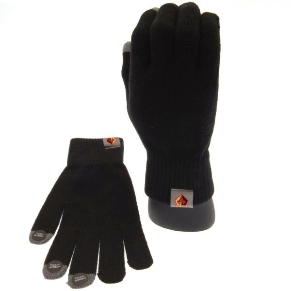 Clothing & Accessories | Watford FC Knitted Gloves Adults Clothing & Accessories Clothing & Accessories