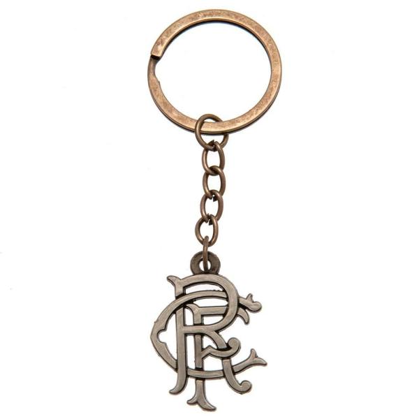 Keyrings & Keys | Rangers FC Keyring Scroll Crest AS Keyrings & Keys Keyrings & Keys